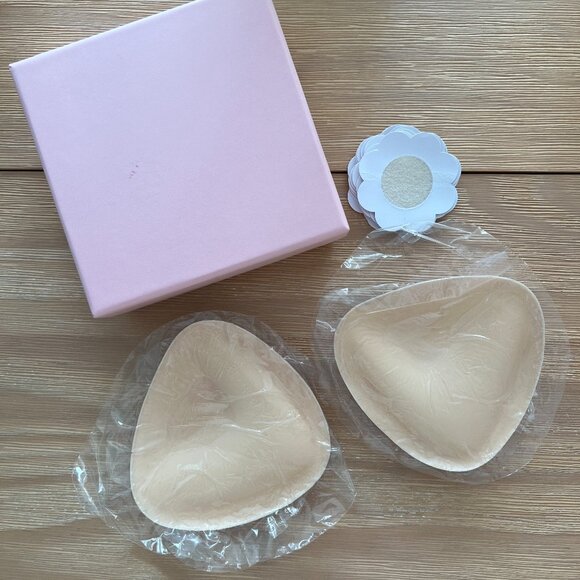 HeyNip Ultra Boost Inserts × 1 A / Beige - NEVER WORN sticky bra - Picture 2 of 7